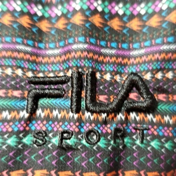 Fila Sport Women's Black Zip-up Fleece Jacket Size Large EUC - Picture 11 of 11